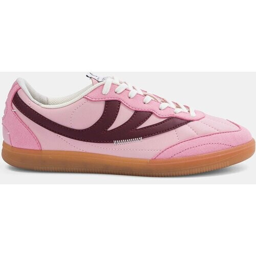 MoEa mannen vegan Sneakers Flow Roze En Wijnrood Tweedehands