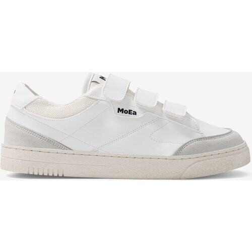 MoEa mannen vegan Sneakers Gen3 Klittenband Druiven Volledig Wit Tweedehands