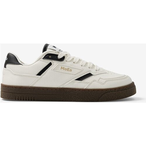MoEa mannen vegan Sneakers Gen9 Corn Grained Wit Zwart Tweedehands