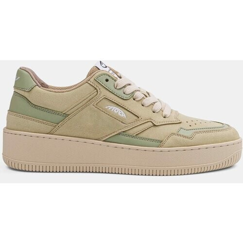 MoEa mannen vegan Sneakers Origin Full Aloe Suede Groen Tweedehands