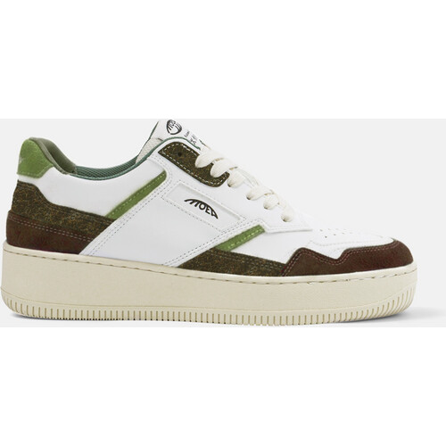 MoEa mannen vegan Sneakers Origin Palm Groen Combo Tweedehands