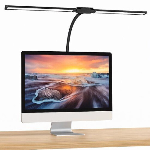 Monitor lamp - Verschillende Standen - Met LED Verlichting - Voor Gaming - Monitor Daglichtlamp - Tweedehands