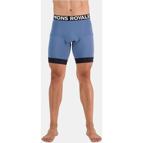 MONS ROYALE Enduro Bike Short Liner Fietsbroek Middenblauw Tweedehands