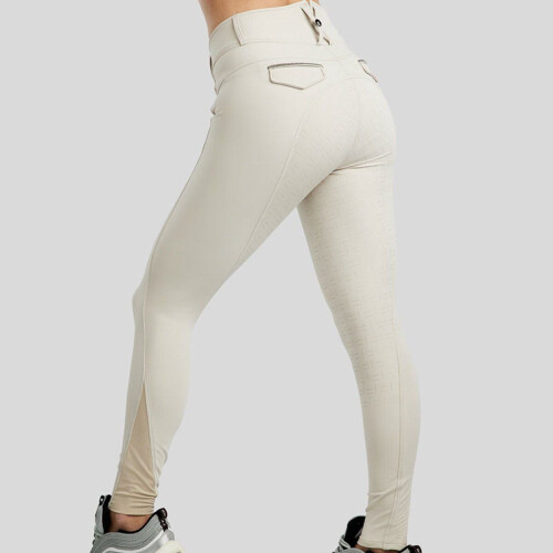 Montar MoGloria - Rijbroek - Full Grip - Light Silver Grey - 38