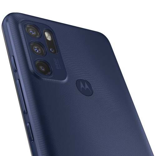 Moto G60s - Smartphone - 64 MP Quad-camera 6,8 inch 120 Hz 5000 mAh 6/128 GB Android 11 inktblauw (incl. beschermhoes)