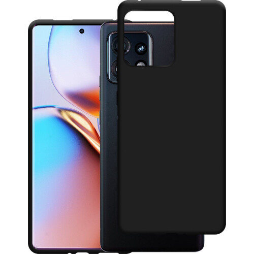 Motorola Edge 40 Pro - Back Cover - TPU - Zwart Tweedehands