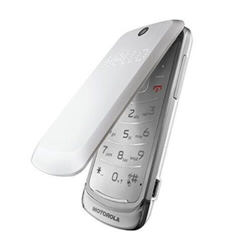 Motorola Gleam - Clamshell - 2 MP camera - Wit
