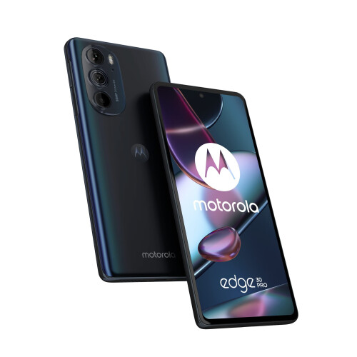 Motorola Moto Edge30 Pro - Smartphone 6,7 inch FHD+ 50 MP 12/256 GB 4800 mAh Android 12 Cosmos Blue (incl. Beschermhoes + Auto Adapter)