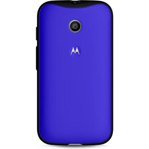 Motorola Moto E - Grip Shell Case - Optimale bescherming - Blauw