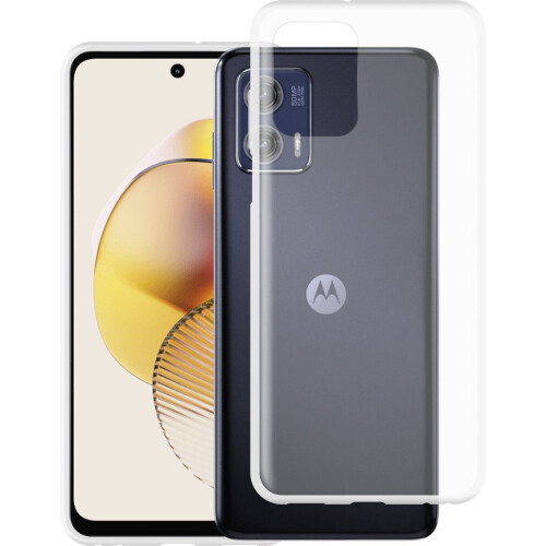 Motorola Moto G73 - Soft TPU Case - Stijlvolle bescherming - Transparant