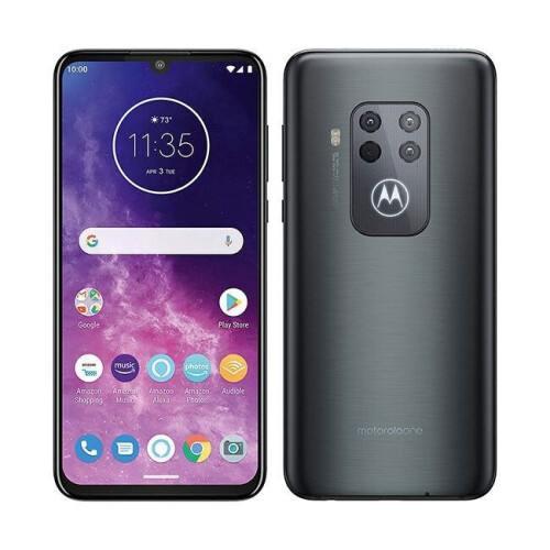 Motorola One Zoom - Smartphone - 128GB Dual SIM - Grijs
