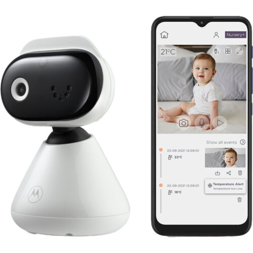 Motorola PIP1000 Connect - Videobabyfoon - Full HD (1080p) - Nachtzicht (EU)