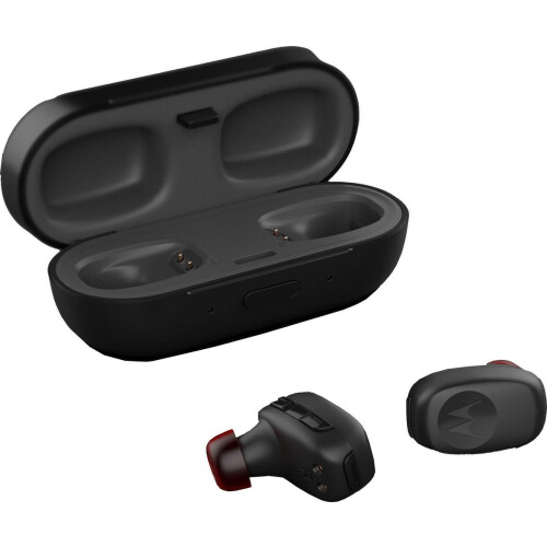 Motorola Stream Sport - Draadloze oordopjes - Ergonomisch ontwerp - Zwart