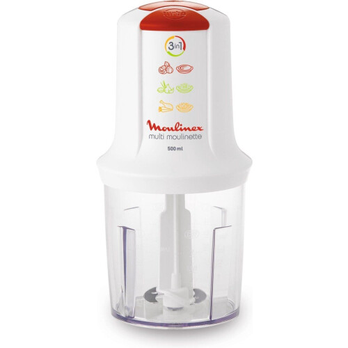 Moulinex AT710110 - Hakmolen - 500 W - Wit