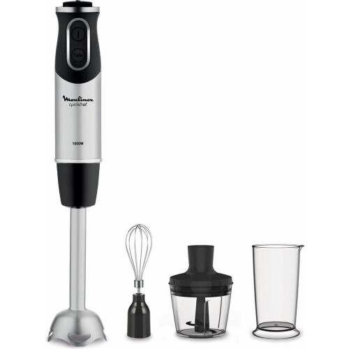 Moulinex DD6558 - Staafmixer - 1000W - 10 snelheden - Inclusief garde en hakmolen Tweedehands