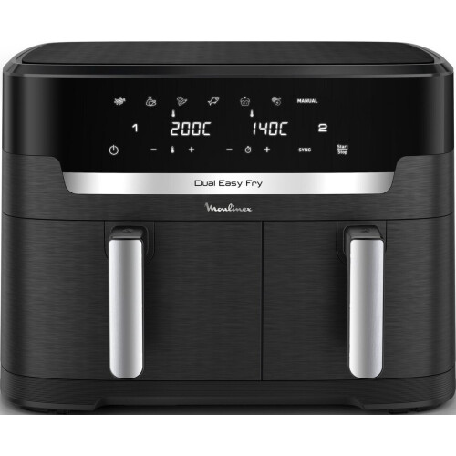 Moulinex Dual Easy Fry XXL EZ9428 - Dubbele Airfryer - 11 L - 7 programma's