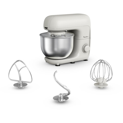 Moulinex QA1601 - Keukenmachine - 800W 4.8L RVS - Bake Essential Rise Tweedehands