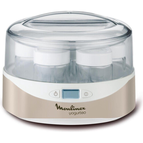 Moulinex Yogurteo YG231E32 - Yoghurtmaker - 7 glazen potjes - Wit