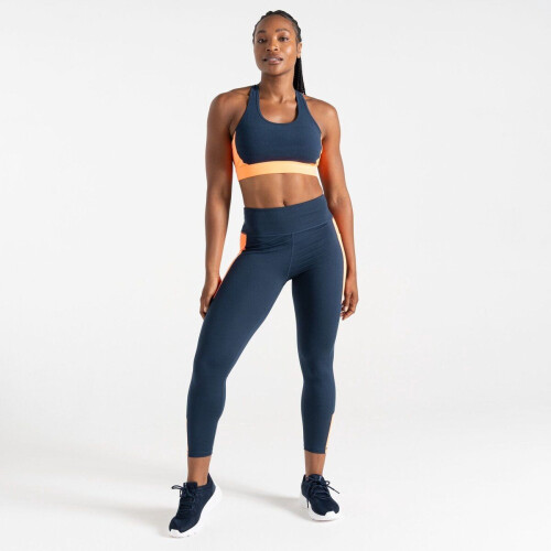 Move II - Legging - Snelle droging UV50+ bescherming - Blauw Tweedehands