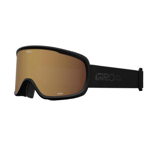 Moxie Dames Ski Snowboard Bril - EXV Wide Vision - Anti-Fog OTG Geschikt - Kleur: Gestapeld Zwart