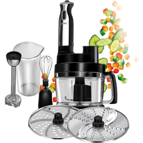 MPM MRK-17 - Complete Keukenmachine - 800W met Accessoires - Zwart