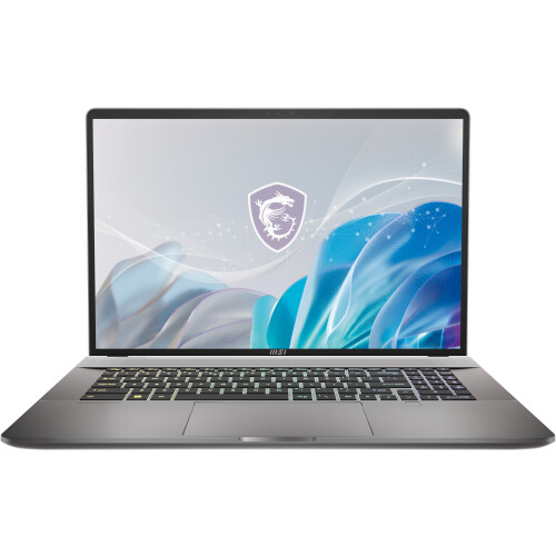 MSI Creator Z17 HX Studio A14VGT-282NL - Laptop - Intel Core i9-14900HX - GeForce RTX 4070 - 64GB RAM - 2TB opslag - 17"WQXGA (2560x1600)