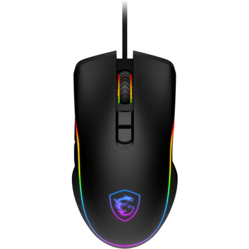 MSI FORGE GM300 - Gaming Muis - 7200 DPI - RGB - Zwart Tweedehands