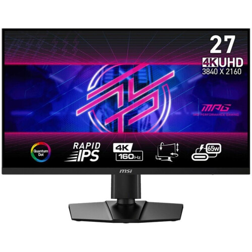 MSI MPG 274URFDE - Monitor - 27" 4K 160Hz IPS - Zwart Tweedehands
