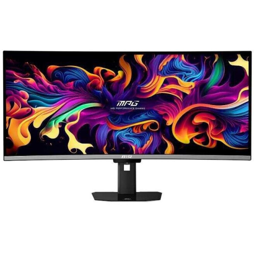 MSI MPG 341CQR QD-OLED X36 - Gaming Monitor - 34" 3440x1440 360Hz QD-OLED Gebogen - Zwart Tweedehands