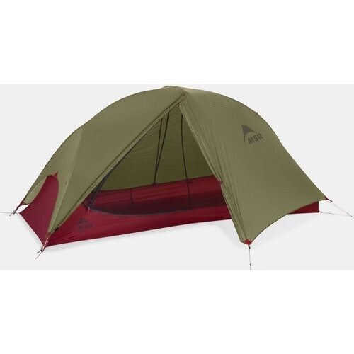 MSR Freelite 1-persoons Tent V3 Groen/Rood Tweedehands