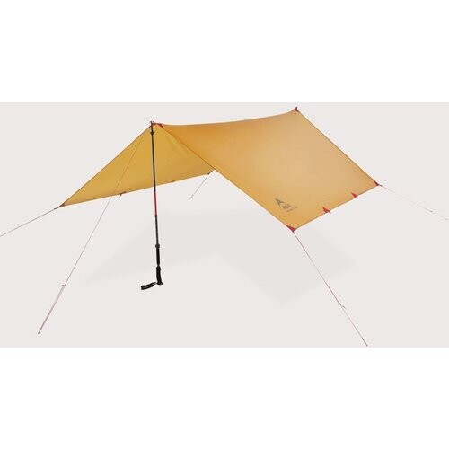 MSR Thru-Hiker 70 Wing Tarp Donkergeel Tweedehands