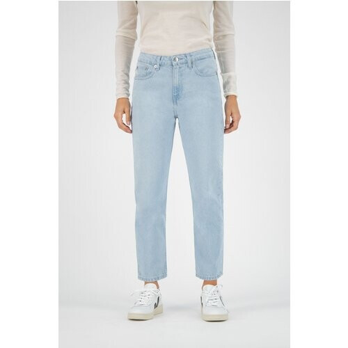 MUD Jeans dames vegan Jeans Cropped Mimi Lichtblauw Tweedehands
