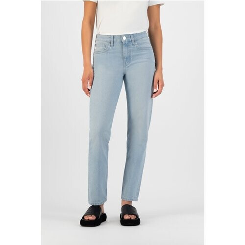 MUD Jeans dames vegan Jeans Easy Go Sunny Steenblauw Tweedehands