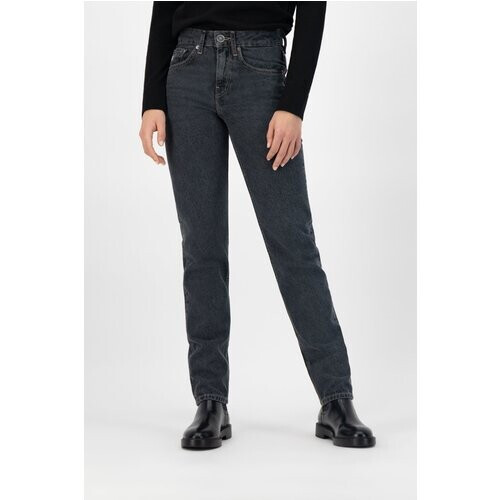 MUD Jeans dames vegan Jeans Easy Go - Used Black Tweedehands