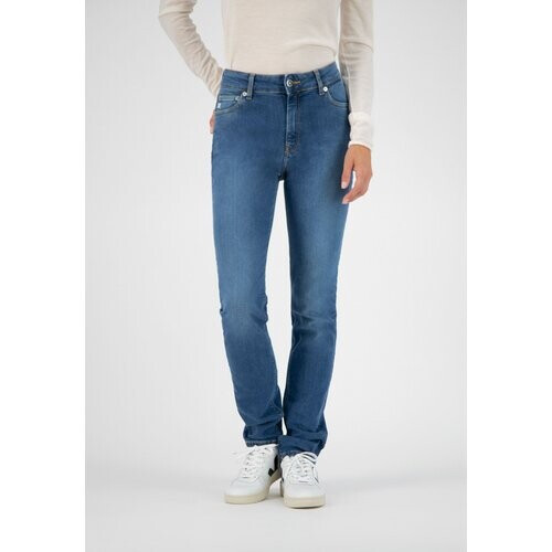 MUD Jeans dames vegan Jeans Regular Swan Blauw Tweedehands