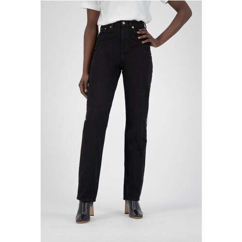 MUD Jeans dames vegan Jeans Relax Rose Zwart