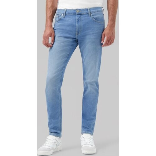 MUD Jeans mannen vegan Jeans Daily Dunn Old Stone Lichtblauw Tweedehands