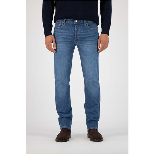 MUD Jeans mannen vegan Jeans Regular Bryce Blauw Tweedehands