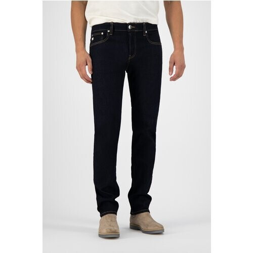 MUD Jeans mannen vegan Jeans Regular Bryce Extra Donkerblauw Tweedehands