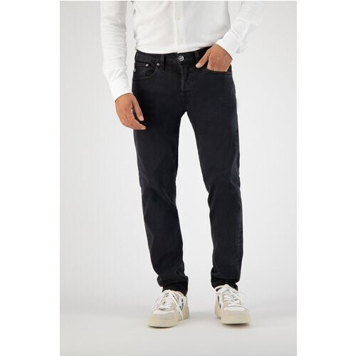 MUD Jeans mannen vegan Jeans Regular Dunn Stretch Zwart Tweedehands