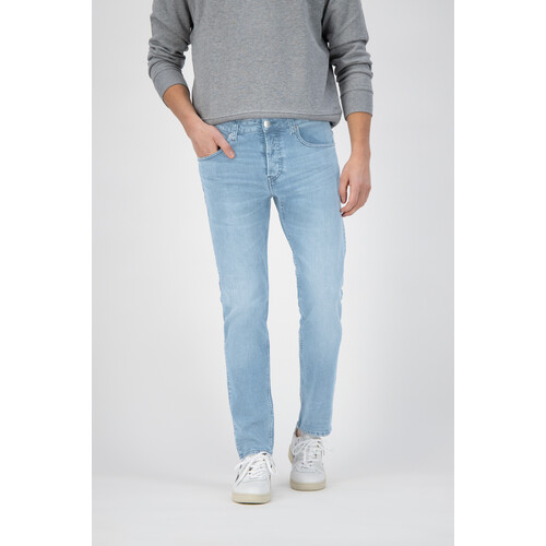 MUD Jeans mannen vegan Jeans Slimmer Rick Sunny Stone Blauw Tweedehands