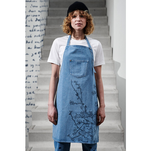 MUD Jeans unisex vegan Van Schort Blossom Blauw Tweedehands