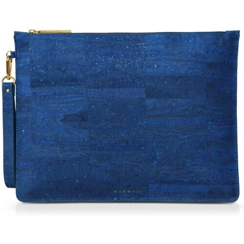 Murmali dames vegan Clutch Tas Delta Navy Tweedehands