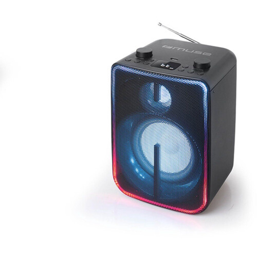 Muse M-1802DJ - Bluetooth DJ party speaker - 60 Watt - met kleurenverlichting Tweedehands