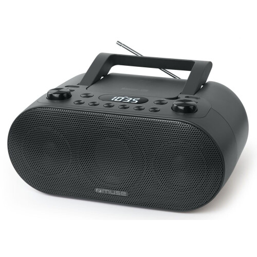 Muse M-35 BT - Portable Radio/CD-speler - Bluetooth - Zwart