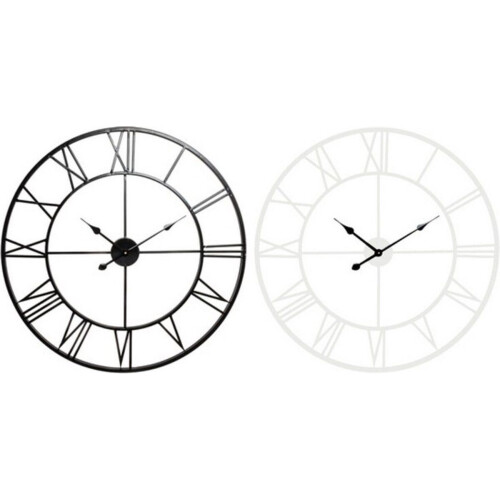 Muurklok DKD Home Decor Metaal (2 pcs) (40 x 3 cm) Tweedehands