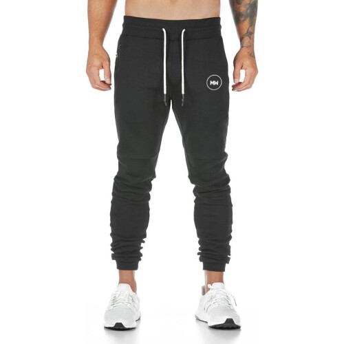 MW® Trainingsbroek Heren - Joggingbroek - Squat Proof - Zwart M Tweedehands