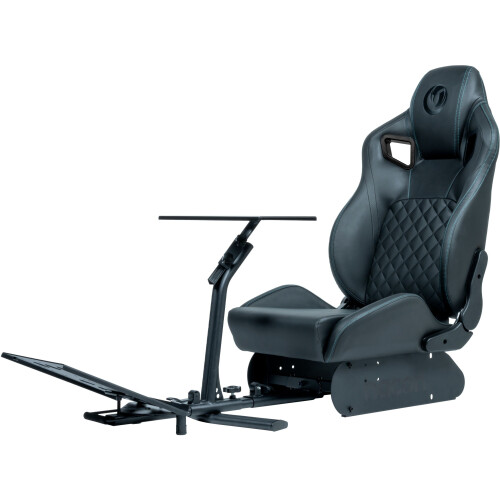 Nacon PCRC-RM2COBRA - Racesim-chassis - Hoogwaardig afwasbaar imitatieleer - Zwart