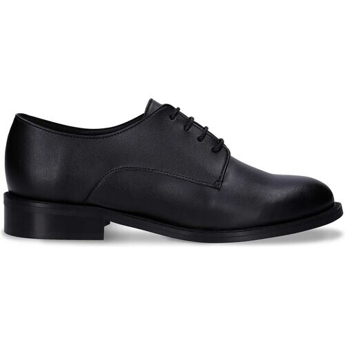 Nae dames vegan Derbyschoenen Plat Obe Zwart Tweedehands