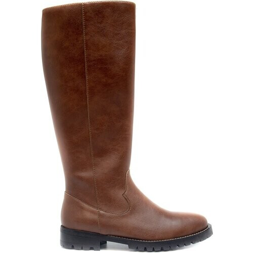 Nae dames vegan Kniehoge Laarzen Lou Bruin Tweedehands